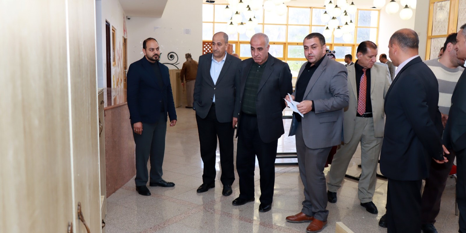  افتتاح المعرض الأول لمنتجات دائرة المشاغل الهندسية في جامعة الحسين بن طلال